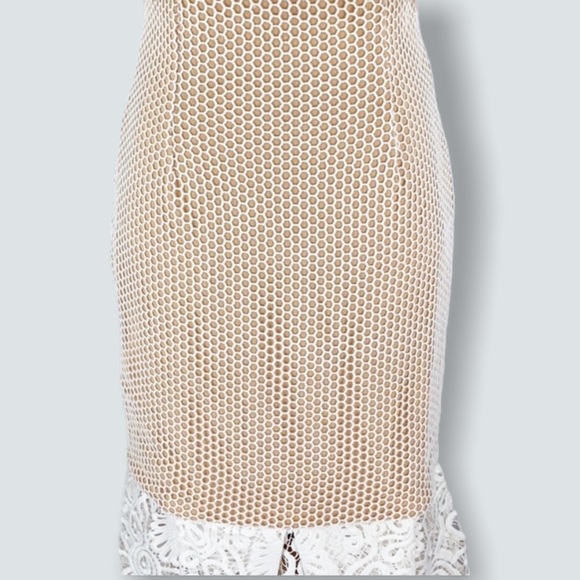 Revolve ELLIATT Serenity Cold Shoulder Lace Sheath - Picture 6 of 13